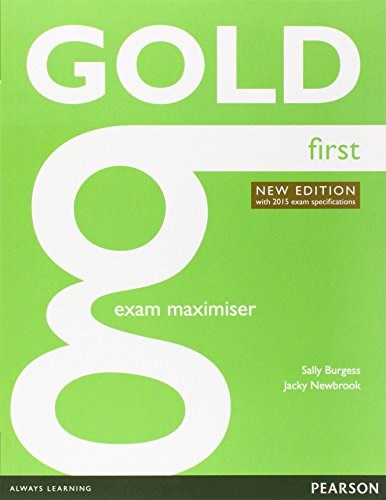 Papel GOLD FIRST EXAM MAXIMISER (NEW EDITION WITH 2015 EXAM SPECIFICATIONS) (AUDIO ONLINE)