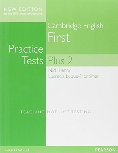Papel PRACTICE TESTS PLUS FIRST 2 (NEW EDITION FOR THE 2015 E  XAM SPECIFICATIONS)