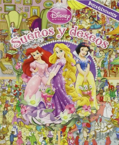 Papel BUSCA Y ENCUENTRA DISNEY PRINCESAS (PAQUETE DE 4 LIBROS  32 ESCENAS REBOSANTES DE DIVERSION)