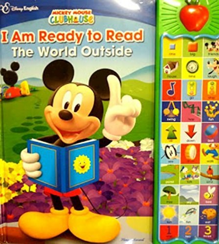 Papel I AM READY TO READ THE WORLD OUTSIDE (MICKEY MOUSE CLUB  HOUSE) (DISNEY ENGLISH) (CARTONE)