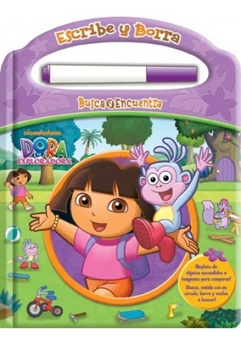 Papel ESCRIBE Y BORRA (DORA LA EXPLORADORA) (BUSCA Y ENCUENTR  A) (CARTONE)