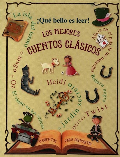 Papel MEJORES CUENTOS CLASICOS (QUE BELLO ES LEER) (CARTONE)