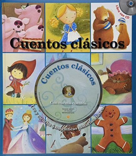 Papel CUENTOS CLASICOS LEE Y ESCUCHA 5 MAGNIFICAS HISTORIAS C  LASICAS (C/CD) (ACOLCHADO)