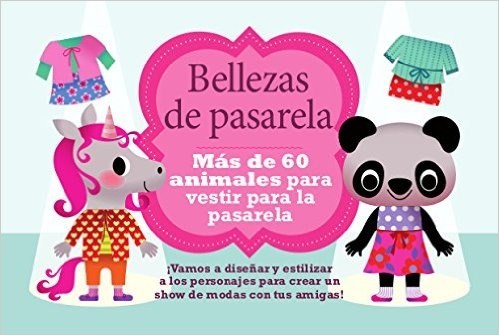 Papel BELLEZAS DE PASARELA MAS DE 60 ANIMALES PARA VESTIR PARA LA PASARELA (LATA)