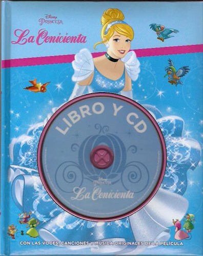 Papel CENICIENTA LIBRO Y CD (DISNEY PRINCESA) (CARTONE)