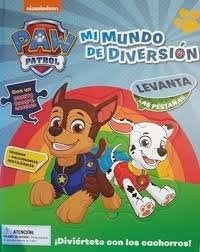 Papel MI MUNDO DE DIVERSION (PAW PATROL) (LEVANTA LAS PESTAÑAS) (CARTONE)