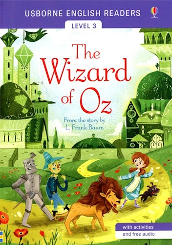 Papel WIZARD OF OZ (USBORNE ENGLISH READERS LEVEL 3) [B1] [WITH ACTIVITIES AND FREE AUDIO]