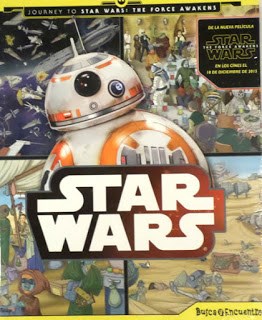Papel STAR WARS BUSCA Y ENCUENTRA (STAR WARS THE FORCE AWAKENS) (CARTONE)