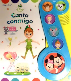 Papel CANTA CONMIGO (DISNEY BABY) (6 BOTONES) (+18 MESES) (CARTONE)