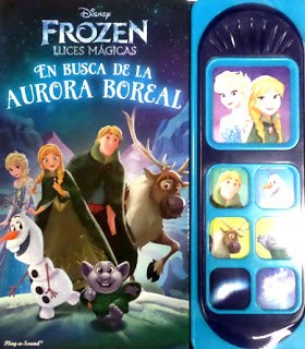 Papel EN BUSCA DE LA AURORA BOREAL (FROZEN LUCES MAGICAS) (7 SONIDOS) (CARTONE)