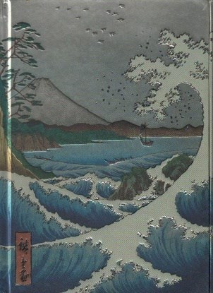 Papel ANOTADOR HIROSHIGHE SEA AT SATTA (CARTONE CON IMAN) (RAYADA)