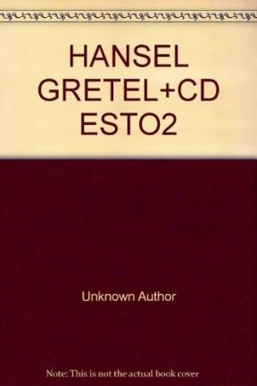 Papel HANSEL Y GRETEL BOOK Y AUDIO CD (STORYTIME 2)