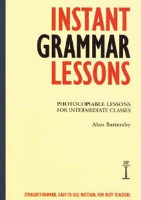 Papel INSTANT GRAMMAR LESSONS PHOTOCOPIABLE LESSONS FOR INTER