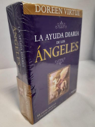 Papel AYUDA DIARIA DE LOS ANGELES [44 CARTAS ORACULO + GUIA] (ESTUCHE) (CARTONE)