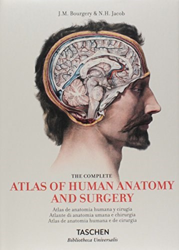 Papel ATLAS OF HUMAN ANATOMY AND SURGERY (BIBLIOTHECA UNIVERSALIS) (ESPAÑOL/ITALIANO/PORTUGUES)
