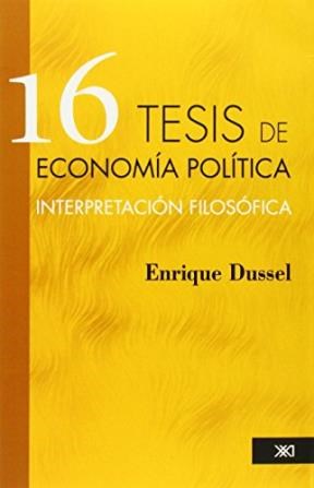 Papel 16 TESIS DE ECONOMIA POLITICA INTERPRETACION FILOSOFICA