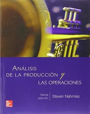 Papel ANALISIS DE LA PRODUCCION Y LAS OPERACIONES (6 EDICION)  (RUSTICO)