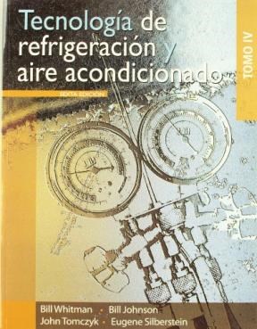 Papel TECNOLOGIA DE REFRIGERACION TOMO IV (6 EDICION)