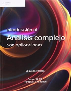 Papel INTRODUCCION AL ANALISIS COMPLEJO CON APLICACIONES [2 EDICION]