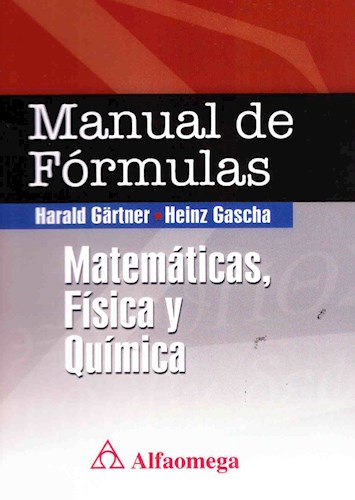 Papel MANUAL DE FORMULAS MATEMATICAS FISICA Y QUIMICA