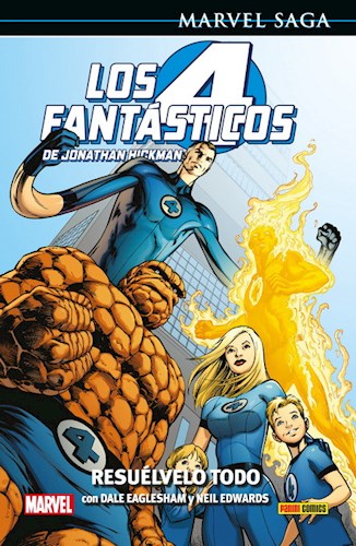 Papel 4 FANTASTICOS 2 RESUELVELO TODO (MARVEL SAGA) (CARTONE)