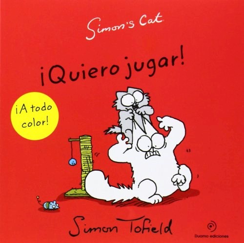 Papel SIMON'S CAT QUIERO JUGAR (CARTONE)