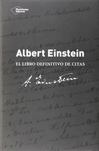 Papel ALBERT EINSTEIN EL LIBRO DEFINITIVO DE CITAS (CARTONE)