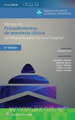 Papel MANUAL DE PROCEDIMIENTOS DE ANESTESIA CLINICA DEL MASSACHUSETTS GENERAL HOSPITAL (BOLSILLO) (RUST.)
