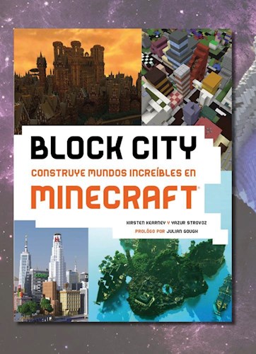 Papel BLOCK CITY CONSTRUYE MUNDOS INCREIBLES MINECRAFT