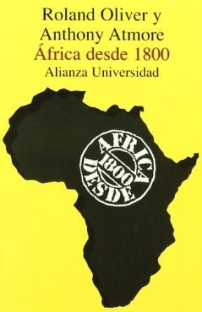 Papel AFRICA DESDE 1800 (ALIANZA UNIVERSIDADA AU868)