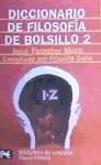 Papel DICCIONARIO DE FILOSOFIA DE BOLSILLO 2 I-Z [BIBLIOTECA DE CONSULTA] (BIBLIOTECA TEMATICA BT8109)