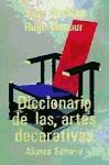 Papel DICCIONARIO DE LAS ARTES DECORATIVAS (ALIANZA DICCIONARIOS AD22)