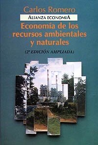 Papel ECONOMIA DE LOS RECURSOS AMBIENTALES Y NATURALES [2/EDICION] (ALIANZA ESTUDIO AE11)