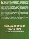 Papel TEORIA ETICA [BRANDT RICHARD] (ALIANZA UNIVERSIDAD TEXTO AUT)