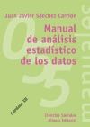 Papel MANUAL DE ANALISIS ESTADISTICO DE LOS DATOS [CIENCIAS SOCIALES] (MANUALES ALIANZA MA055)