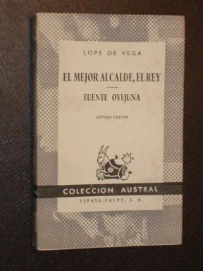 Papel FUENTEOVEJUNA / EL MEJOR ALCALDE EL REY (AUSTRAL 294)