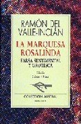 Papel MARQUES DE BRADOMIN - LA MARQUESA ROSALINDA (AUSTRAL 1331)