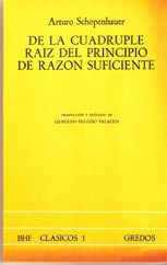 Papel DE LA CUADRUPLE RAIZ DEL PRINCIPIO DE RAZON SUFICIENTE