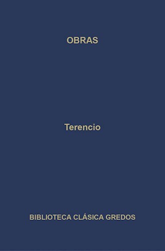 Papel OBRAS (TERENCIO) (COLECCION BIBLIOTECA CLASICA GREDOS 368) (CARTONE)