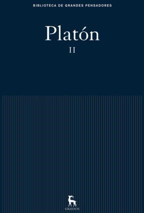Papel PLATON II [ANTONIO GORRI ALEGRE] (BIBLIOTECA DE GRANDES PENSADORES) (CARTONE)