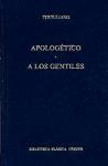 Papel APOLOGETICO - A LOS GENTILES (BIBLIOTECA CLASICA GREDOS) (CARTONE)
