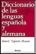 Papel DICCIONARIO DE LAS LENGUAS ESPAÑOLAS Y ALEMANA [2 TOMOS