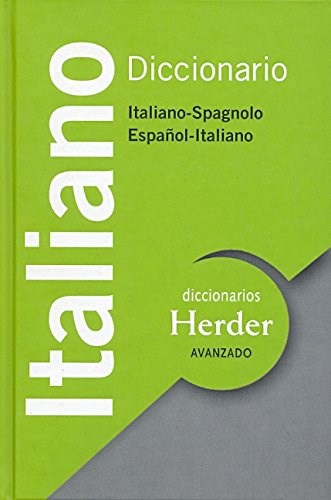 Papel DICCIONARIO HERDER AVANZADO (ITALIANO-ESPAÑOL/ESPAÑOL-ITALIANO) (CARTONE)