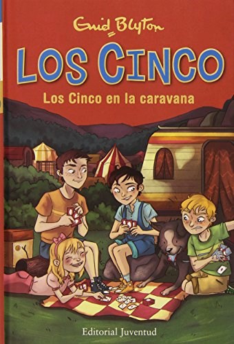 CINCO EN LA CARAVANA SERIE LOS CINCO 5 CARTONE por BLYTON ENID VIDAL MARINA ILUS. 9788426142979 Casassa y Lorenzo