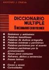 Papel DICCIONARIO MULTIPLE 9 DICCIONARIOS EN UN VOLUMEN