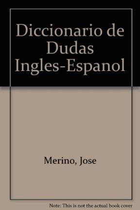 Papel DICCIONARIO DE DUDAS INGLES - ESPAÑOL