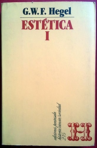 Papel ESTETICA 1 (COLECCION HISTORIA CIENCIA SOCIEDAD)