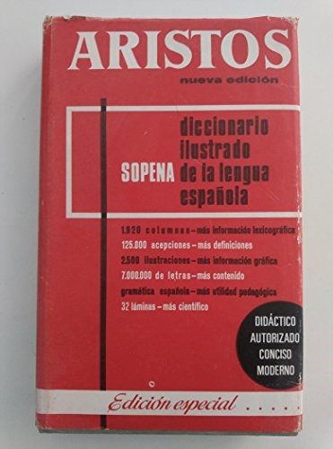 Papel ARISTOS DICCIONARIO ILUSTRADO DE LA LENGUA ESPAÑOLA (EDICION ESPECIAL) (CARTONE)