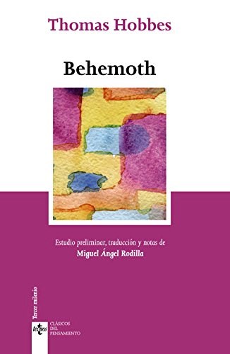 Papel BEHEMOTH (COLECCION CLASICOS DEL PENSAMIENTO)