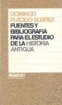 Papel FUENTES Y BIBLIOGRAFIA PARA EL ESTUDIO DE LA HISTORIA ANTIGUA (HISTORIA ANTIGUA)